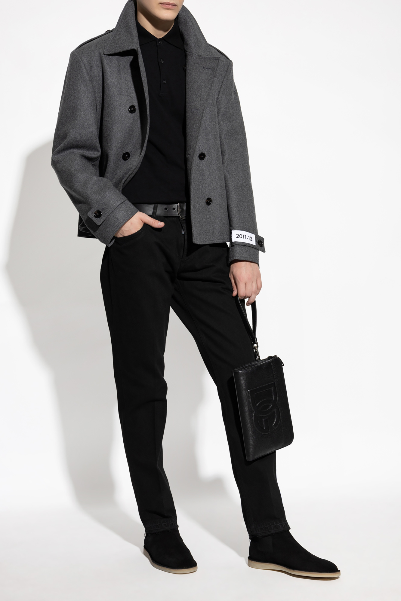 DOLCE&GABBANA Cut off Military P Coat